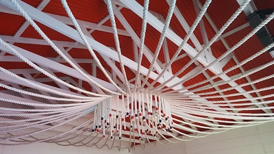 Rope Chandelier for Tommy / Gigi Event