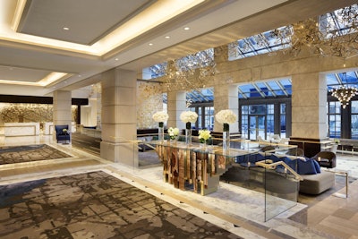 Fairmont Washington D.C., Georgetown's Newly Renovated Lobby - The Perfect Meetings Destination.