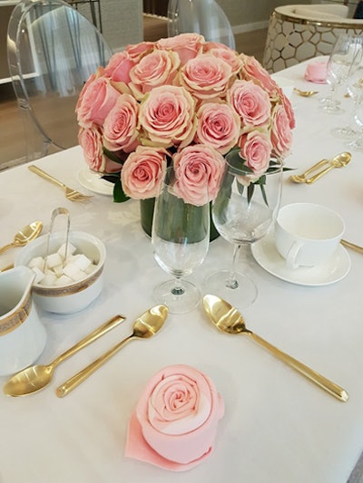 High Tea Brunch Table Setting