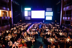 Content was delivered on nine screens rather than a single screen in the past. The Creative Group and N&N Films used the screens, the largest being 30-foot by 20-foot, to create dynamic content that gave a more personal look into the lives of each of the nominees and winners. 'The idea of a mosaic became an important starting point for the night,' said Beckman. 'It truly reflected New York fashion and all its layers.'