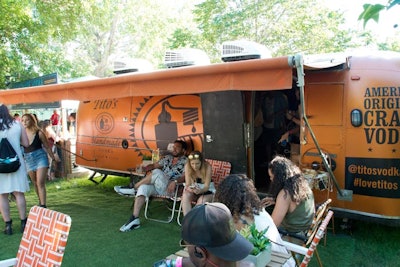 Tito's Airstream Lounge