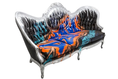 Graffiti sofa, price upon request, available nationwide from FormDecor