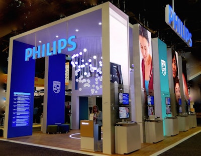 : HiMMS Booth with Tall LED Walls — Las Vegas
