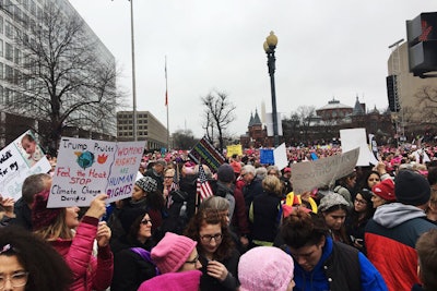 On January 21, millions of Women’s March participants gathered around the globe to advocate for women’s issues, as well as immigration reform, healthcare, racial equality, and more.