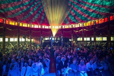 Organizers are bringing in a spiegeltent to house nightly events in David Pecaut Square.