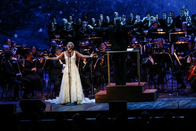 Broadway star Cynthia Erivo performed the finale of 'Nessun Dorma,” from Turandot.