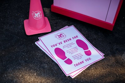 After getting a car wash, Lyft drivers receive custom floor mats for their cars thanking them for their service with the company.