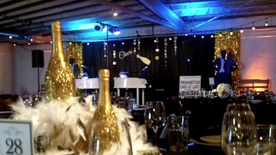 20s Themed Event Set Up