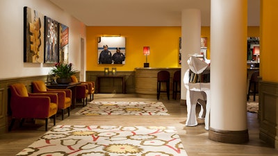 The Events Lobby at Crosby Street Hotel.
