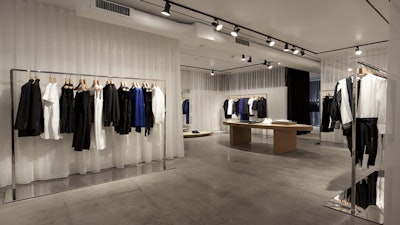 Custom Curtains and Installation for DKNY Soho.