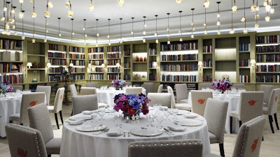 8 The Book Lined Reading Room Features A Curated Collection Of Books Flexible In Format It Can Be Transformed From A Luxuriou