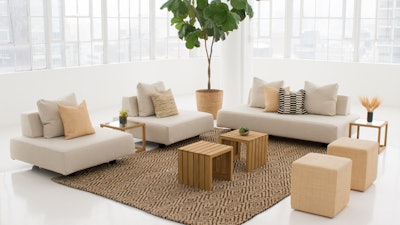 Neutrals Lounge featuring the Island Natural Collection.