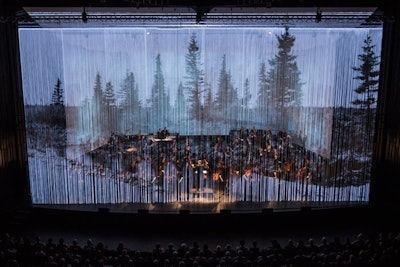 Using visuals and stage design by Montreal-based video production company Normal, 'Life Reflected,' a National Arts Centre Orchestra project conducted by Alexander Shelley and directed by Donna Feore, tells the story of four exceptional Canadian women through musical portraits.