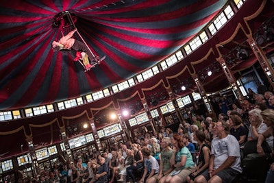 The Luminato Festival moved back downtown this year for twelve days of festival programming. The festival hub was David Pecaut Square, which offered an intimate performance space in the Famous Spiegeltent.