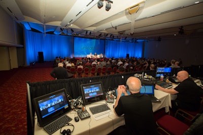 In addition to working with clients such as Dreamforce and P.C.M.A., Sonic Foundry uses its video-streaming and recording capabilities at its user conference, Unleash. “We spend two or three months preparing content for our user conference, and it only lasts three days,' Lipps says. 'But it’s amazing what a treasure trove of information our marketing team has once that content has been captured at the event.'