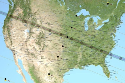 On August 21, the United States will experience its first coast-to-coast total solar eclipse in nearly 100 years. The eclipse will travel on a 70-mile-wide path from Oregon to South Carolina, and cities all along that route are planning events to celebrate it.