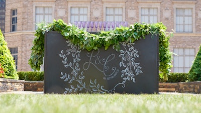 Whether for storage, service, or style, the Chalkboard Bar makes a statement at every event.