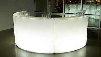 Oh the places you'll glow with our Illuminated Bar.
