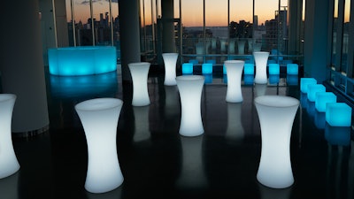 Let your events reach new heights with the Illuminated Hightop.