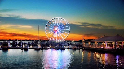 National Harbor's waterfront venue, East Pier Tent, offers flexibility and unbeatable views!