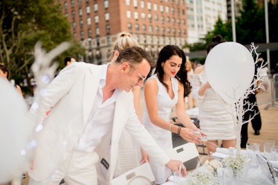 “For me, one of the most captivating things about Dîner en Blanc is the exclusivity of the event and the amazing crowd it brings together,” Cowie said. “With a waitlist of nearly 30,000 it’s impossible to describe just how unique the event is.”