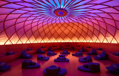 Relaxation/Meditation Dome.