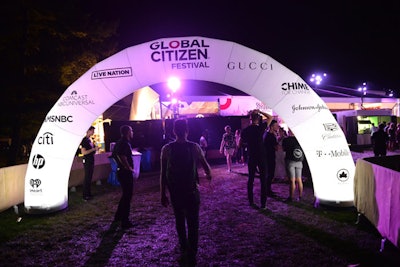 Global Citizen Sponsor Area
