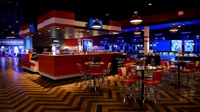 Roll in and chill out in a retro-inspired bar and lounge.