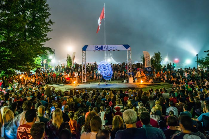 Halifax #9 Festival & Parade Magicians, musicians, fire-breathers, and more entertained about 250,000 people over six days on five stages on the Halifax waterfront this summer. New this year: the Nova Scotia Marquee Stage and Bell Aliant taking the role of presenting sponsor. Next: August 1-6, 2018