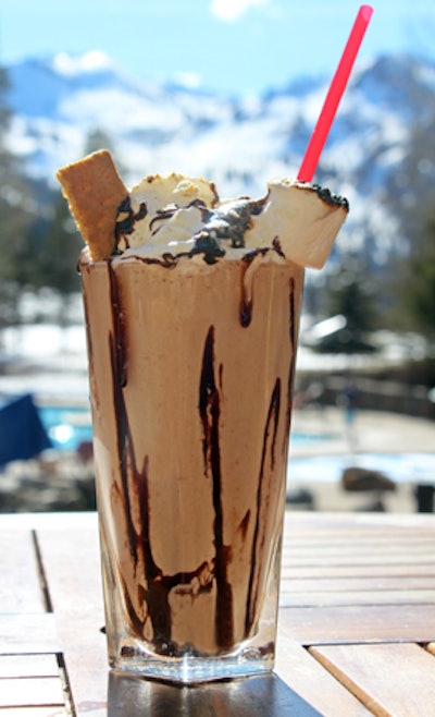 Resort at Squaw Creek Tahoe S’mores Shake