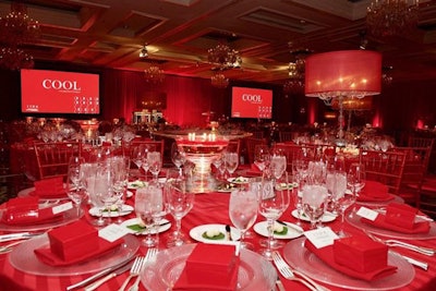 9. International Interior Design Association's 'Cool' Black Tie Gala