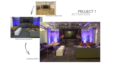 Workflow from raw storage area to custom cocktail environment. ©Bardin Palomo