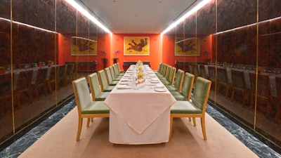 Brasserie 8 ½; Smaller private dining room.