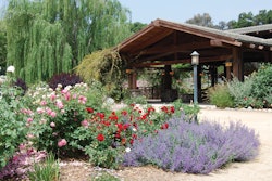 Descanso Gardens; Boddy House gardens at Descanso Gardens.