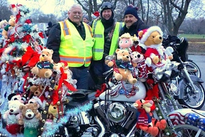 8. Chicagoland Toys for Tots Motorcycle Parade