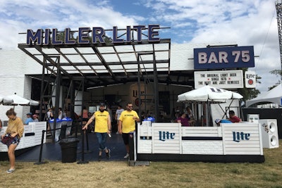 Miller Lite Bar 75