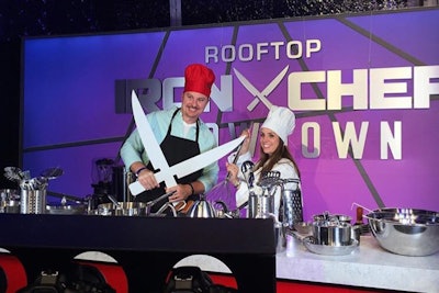 Food Network's Iron Chef Photo Op