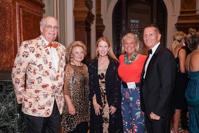 Guests were encouraged to forego “monkey suits” (tuxedos) and wear animal-theme attire.