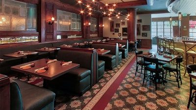 Kendall's Brasserie; Interior view of fully refurbished dining room.