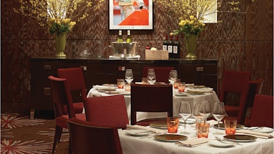 La Fonda del Sol at MetLife, adjacent to Grand Central Station; Dining Room with buffet/wine service.