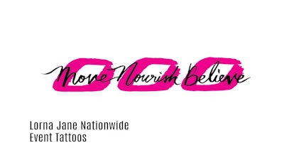 Lorna Jane Nationwide Event Tattoo