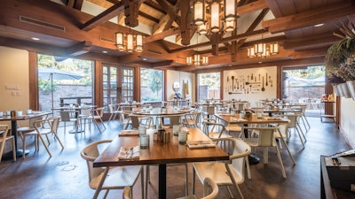 Descanso Gardens; Maple's Dining Room - Angle 2.