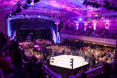TNA Wrestling televised live from the Grand Ballroom.