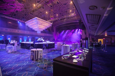 A private VIP cocktail reception in the Grand Ballroom.
