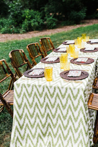 Picnic in the Youth Garden.