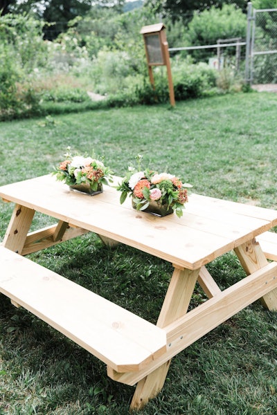 Picnic Table Settings.