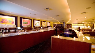 Rock Center Café at Rockefeller Center; Sleek and sophisticated bar