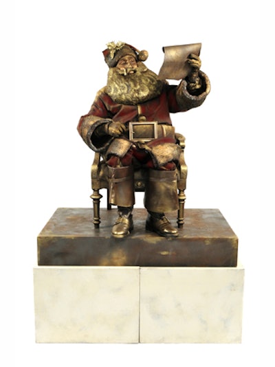 Guests can be on the naughty or nice list with this living Santa “statue” from Smash Party Entertainment.