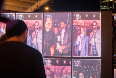 In August, Simple Booth debuted a new product called LiveFeed. In conjunction with the company’s HALO photo booth platform, LiveFeed displays the guests’ photos in a real-time gallery, which can be projected or viewed on screens.