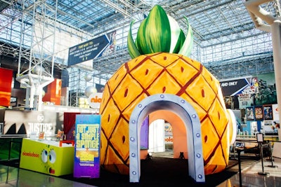 Nickelodeon's 'Spongebob Squarepants' Booth